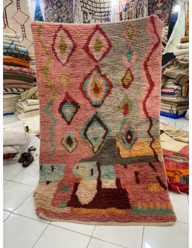 Tapis Boujad ancien de technologie