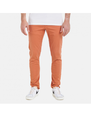 Pantalon dening chino melon - Pullin brillant des détails fins