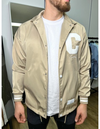 Veste C beige pas chere