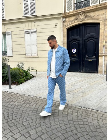 Ensemble en jean bleu chez Cornerstreet bien 