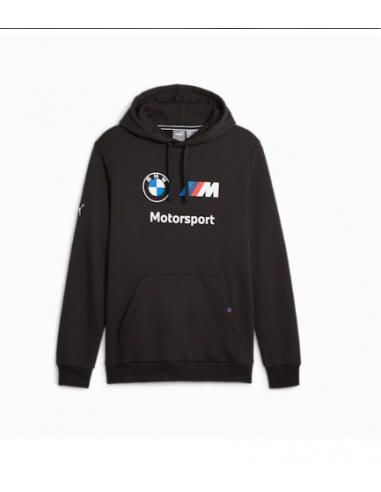 Sweat à Capuche BMW Essentiel Noir livraison gratuite