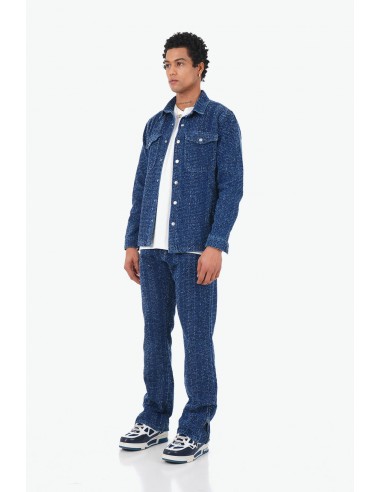 Ensemble veste et pantalon Jeans Bleu Foncé Comment ça marche