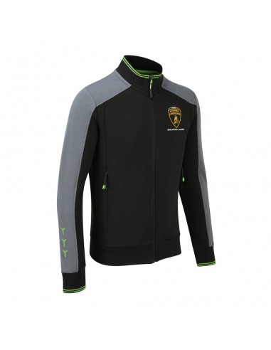 Sweat Lamborghini Scuadra Corse Noir avec Zip en stock