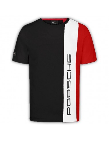 T-Shirt PORSCHE Homme Fan Stripe Noir ouvre sa boutique