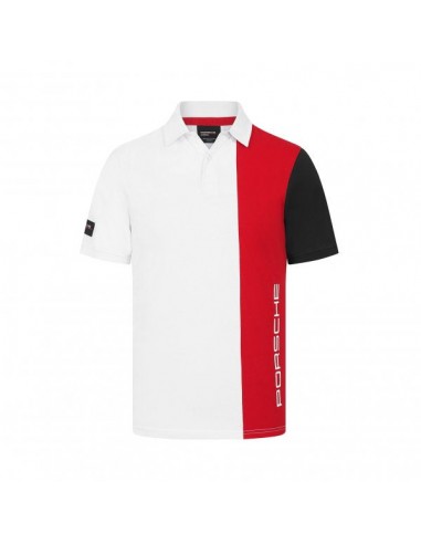 Polo PORSCHE Homme Fan Stripe Blanc Les magasins à Paris et en Île-de-France