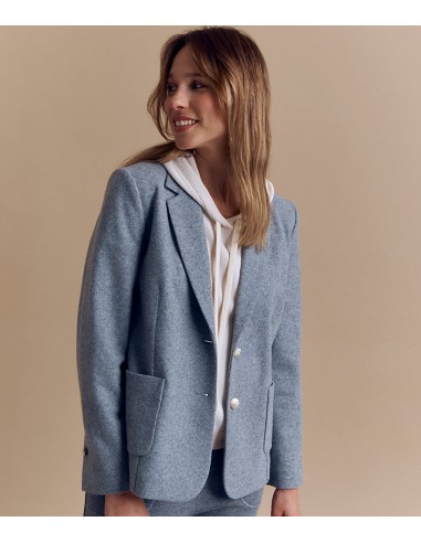 Blazer en laine bouillie BALKAN/84077/911 pour bénéficier 