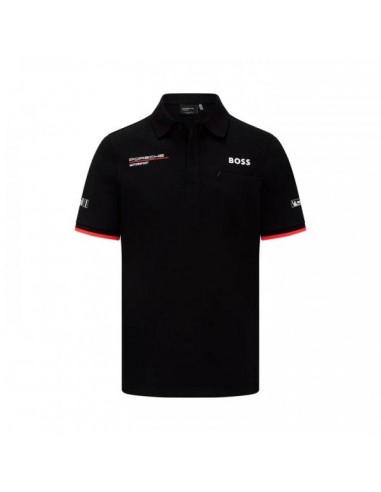 Polo PORSCHE Motorsport Lifestyle Replica Noir vous aussi creer 