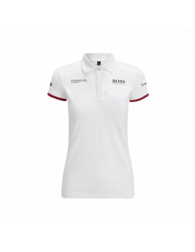 Polo femme PORSCHE Motorsport Team Blanc 2024