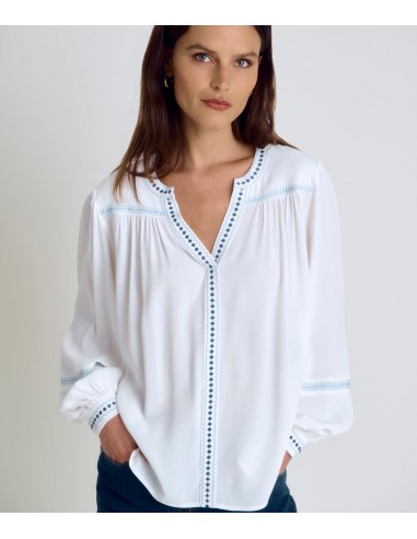 Blouse brodée CHAKRA/86081/003 À commander