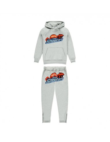 Trapstar Shooters Hooded Tracksuit - Grey Dans la société mordern