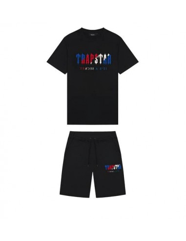 Trapstar Chenille Decoded Short Set - Black Revolution ouvre sa boutique