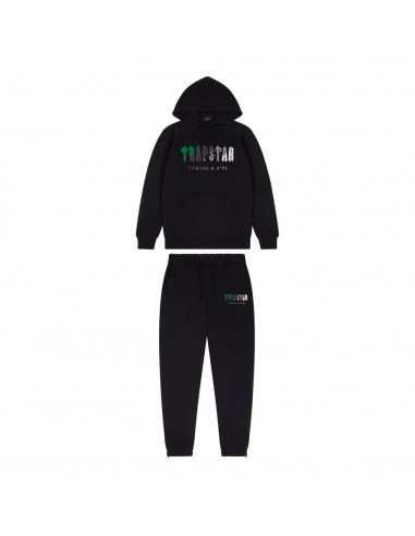 Trapstar Chenille Decoded Hooded Tracksuit - Black/Green Bee Amélioration de cerveau avec