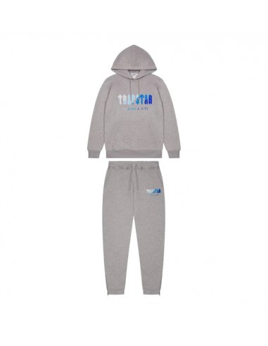 Trapstar Chenille Decoded Hooded Tracksuit Grey Ice Flavours 2.0 Edition de pas cher