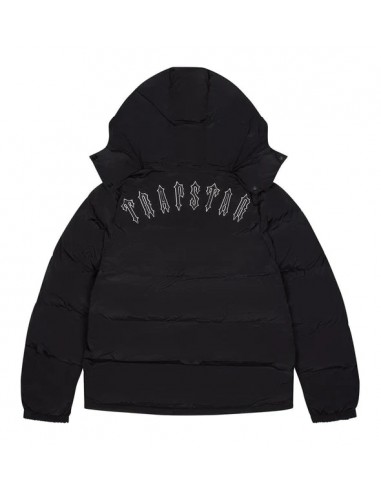 Trapstar Irongate Detachable Hooded Puffer Jacket - Black à prix réduit toute l'année