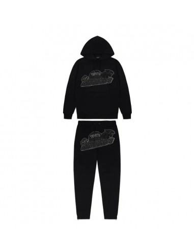 Trapstar Shooters Hooded Tracksuit - Black Monochrome Edition acheter