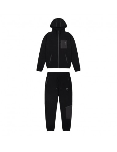 Trapstar Irongate T-Fleece Tracksuit - Black pas cher chine