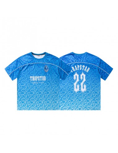 T-shirt 2022 Trapstar oversize - Blue Venez acheter