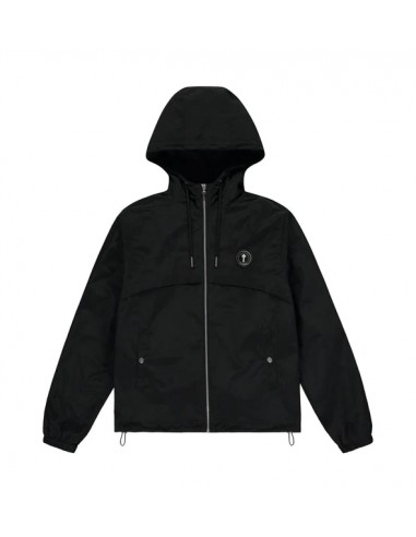 Trapstar Irongate Windbreaker Jacket - Black pas cher 