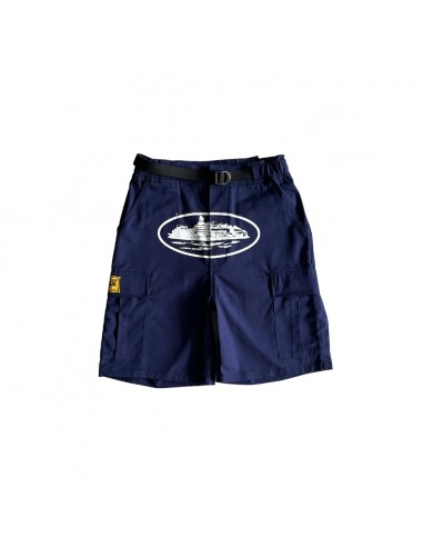 Corteiz Cargo Short - Navy basket pas cher