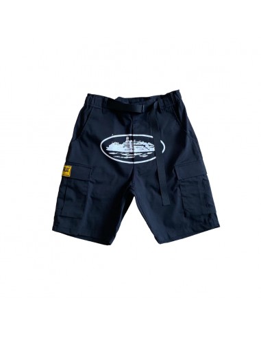 Corteiz Cargo Short - Black/White du meilleur 