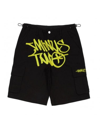 Short Minus Two - Black Yellow le des métaux précieux