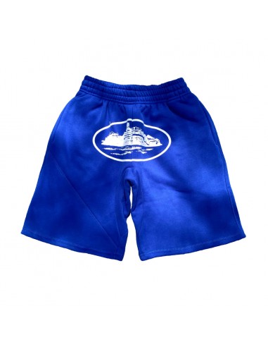 Corteiz Alcatraz Short - Blue sur le site 