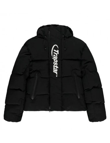 Trapstar Hyperdrive Technical Puffer Jacket - Black/White s'inspire de l'anatomie humaine