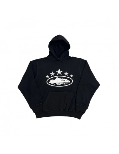 Corteiz 5 Starz Alcatraz Hoodie - (BLACK) Comparez et commandez 