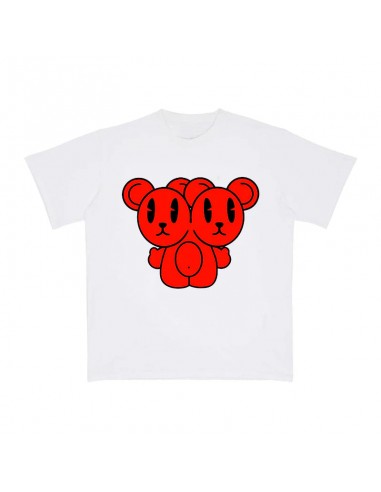 T-shirt Minus Two Mascot - Red brillant des détails fins