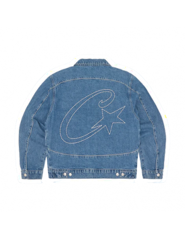 C-Star Denim Trucker Jacket - Washed Blue outlet