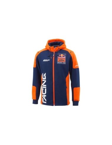 Sweat à Capuche Zip KTM Red Bull Racing Replica Navy-Orange livraison gratuite