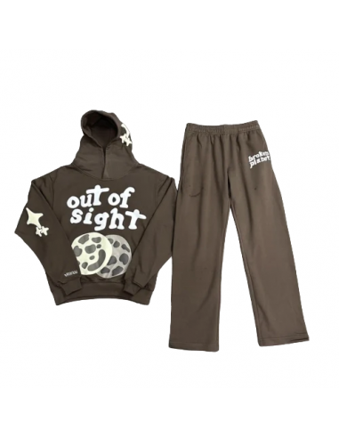 Broken Planet Out Of Sight Tracksuit Brown les muscles