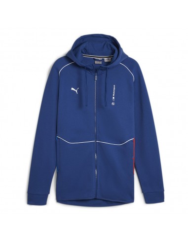 Sweat à Capuche avec Zip BMW Motorsport MT7 Bleu 2024