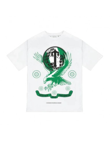 Trapstar Lagos x Homecoming Naija Graphic Tee - White acheter en ligne