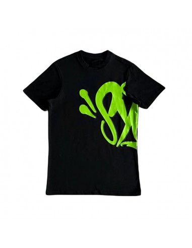 Syna World Tee Short Sleeve T-shirt - Black/Green le des métaux précieux