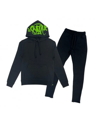 Syna World Logo Tracksuit - Black / Green online