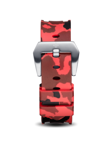 Red Camo Strap With Silver Buckle 2023