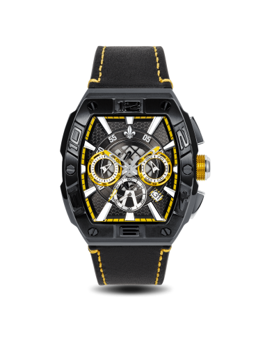 The Intrepid Chronograph - Black and Yellow 50-70% off 