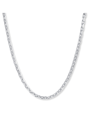 The Silver Anchor Necklace - Italian Collection france