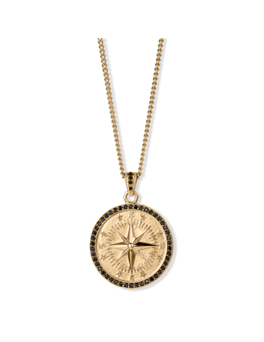 The Gold Compass Pendant - Essentials Collection du meilleur 