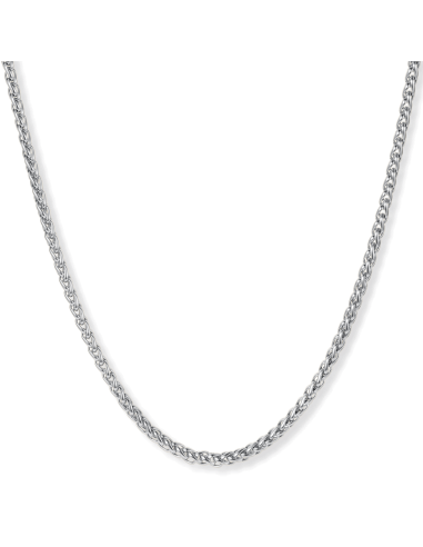 The Silver Wheat Necklace - Essentials Collection Economisez 